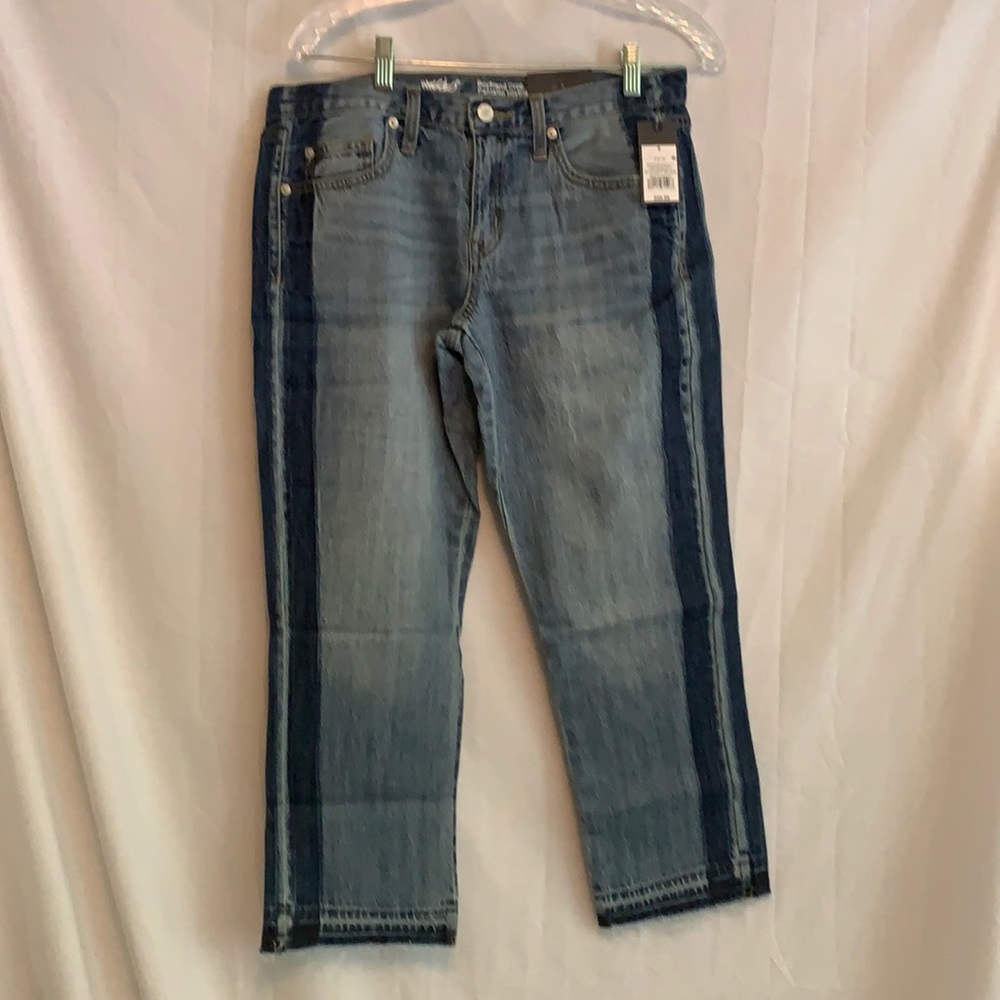 Mossimo tuxedo boyfriend jeans size 8